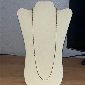 Delicate unique boxed linked Gold Necklace
